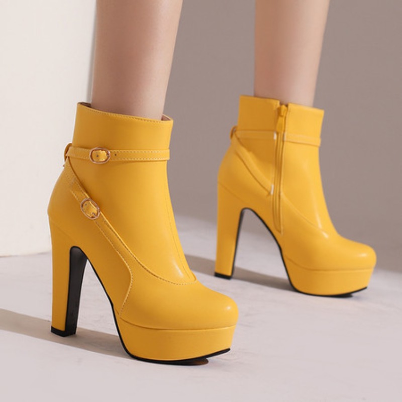 Ethnic Fashion In - Botas de plataforma a la moda