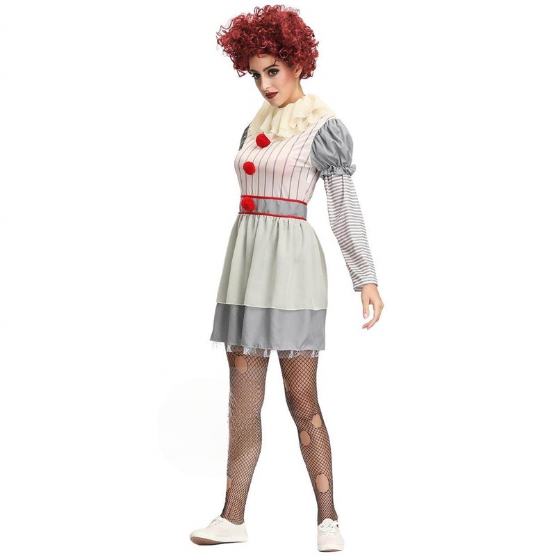 Ethnic Wear Fashion Designer - Disfraz Grande de Payaso de Halloween