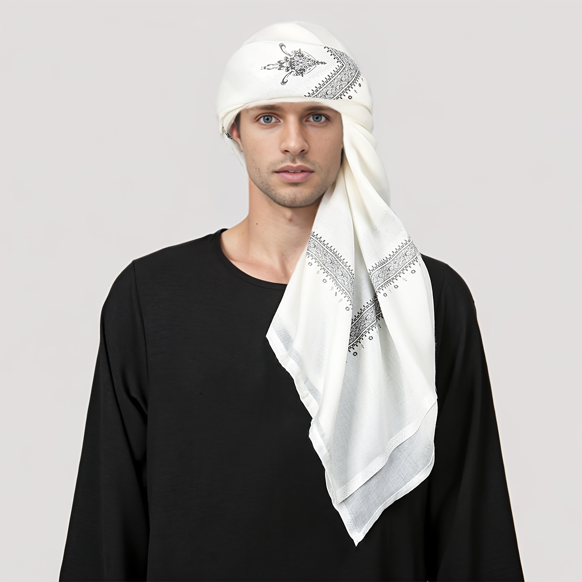 Fashion Ethnic Wear For Men - Pañuelo para la Cabeza con Estampado