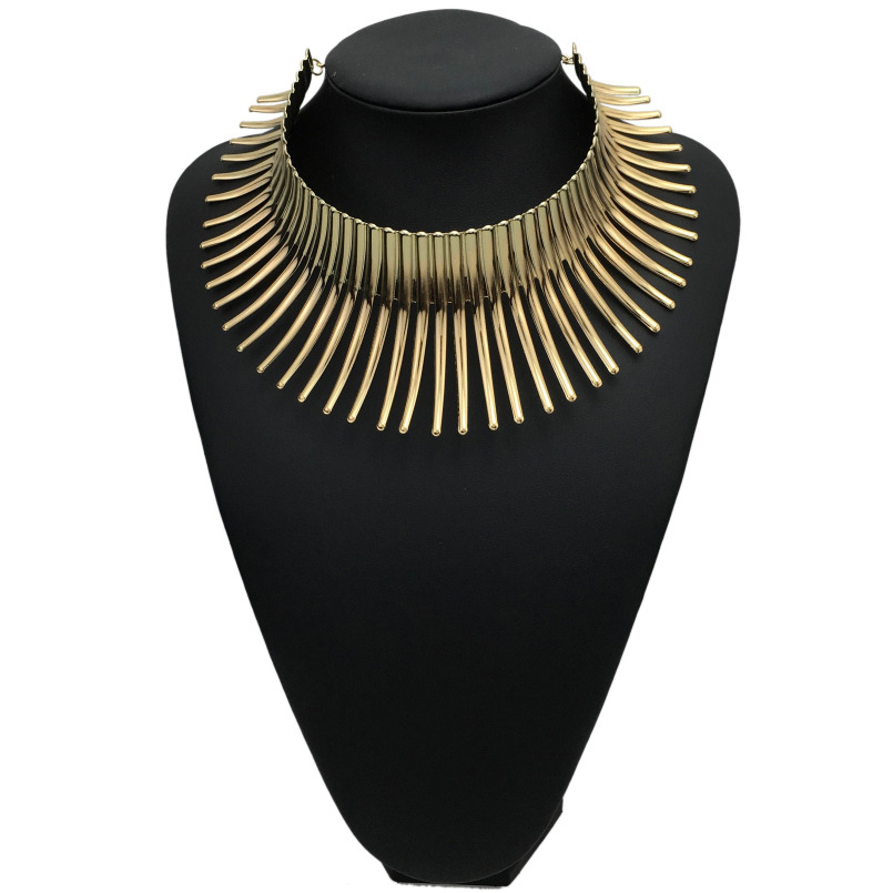 Ethnic Style - ABQR Collar africano grande para mujer