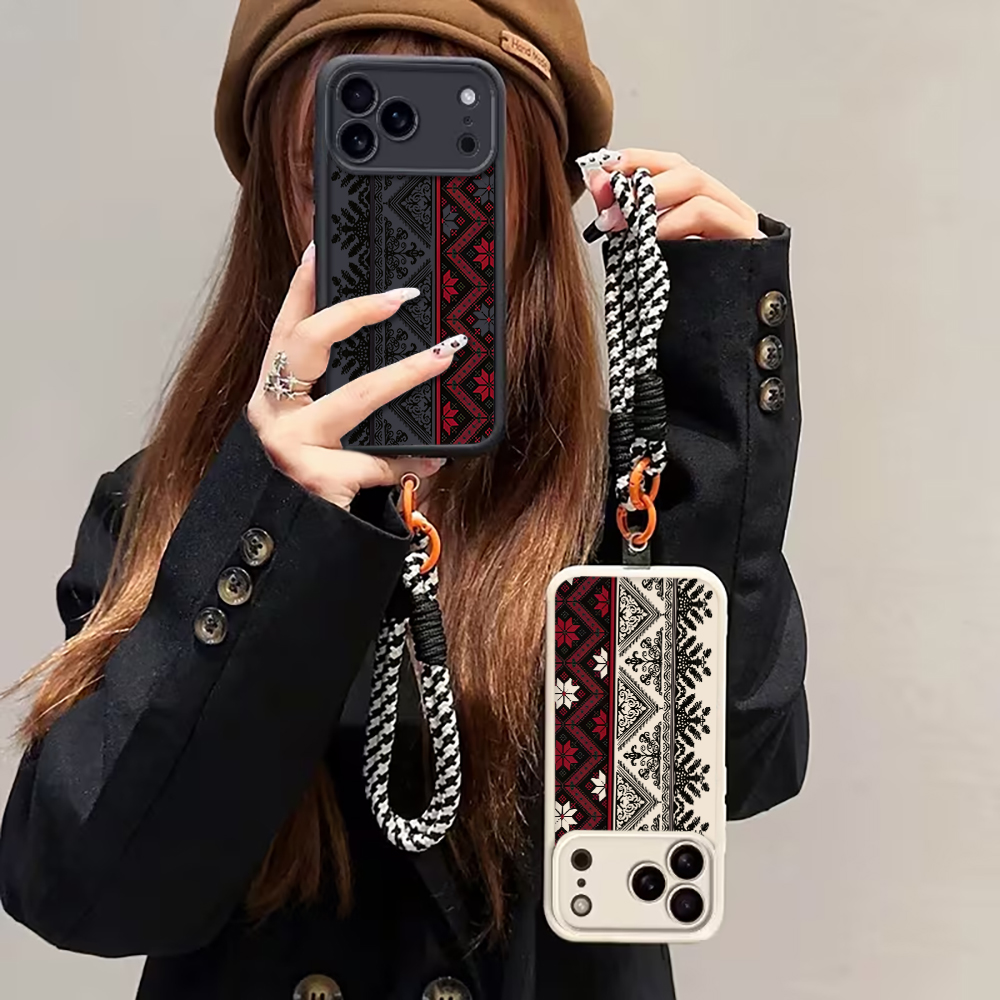 Ethnic Style - Funda con Correa de Muñeca Estilo