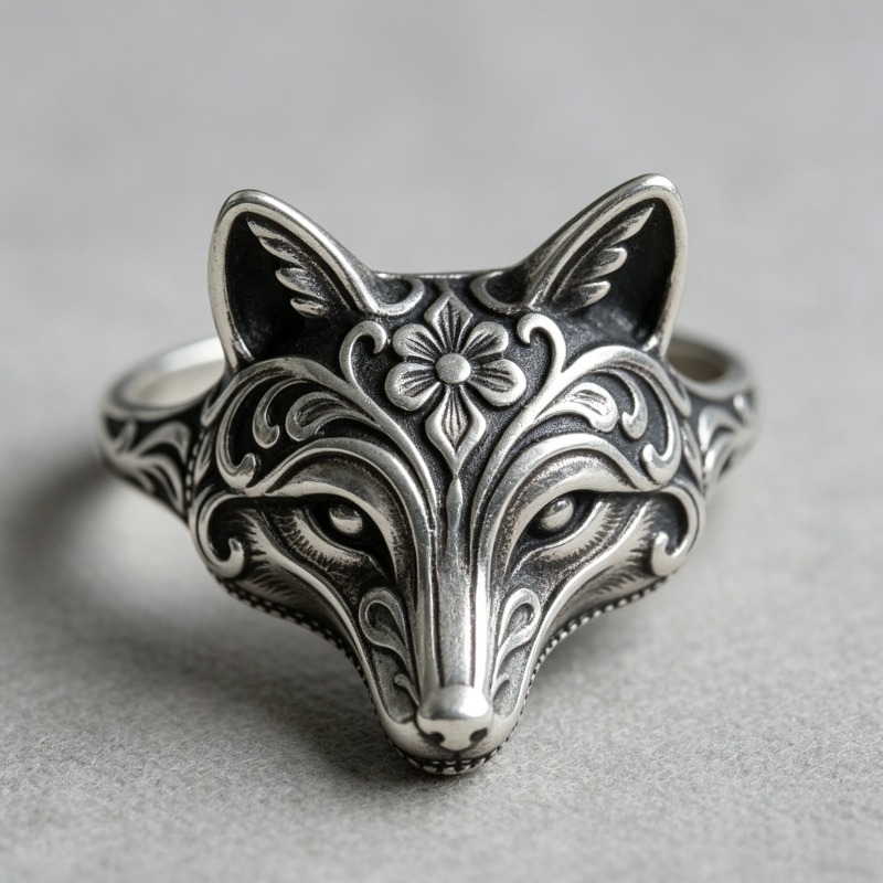 Anillos Jianjie Vintage con Gr - Ethnic Wear Fashion Designer reseña y precio