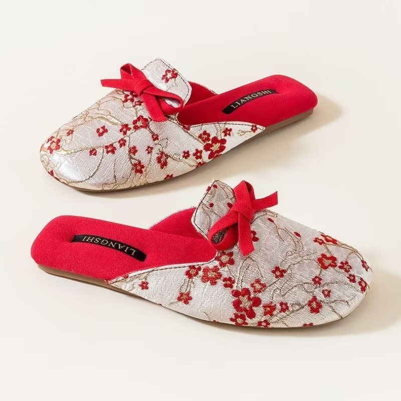 Zapatillas de casa Baotou con  - Ethnic Style reseña y precio