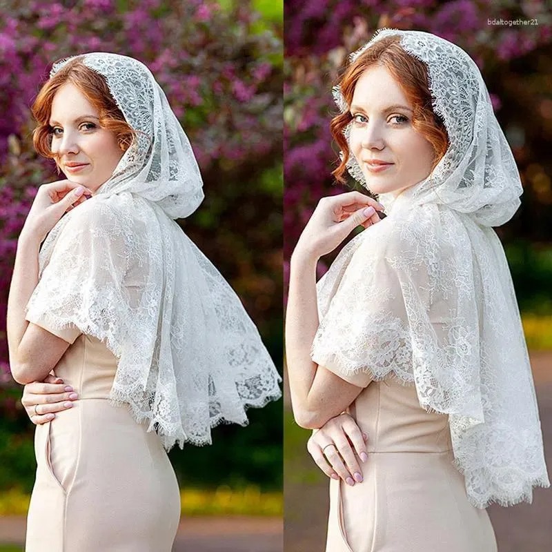 Pañuelo nupcial, chal de boda, - Ethnic Style reseña y precio