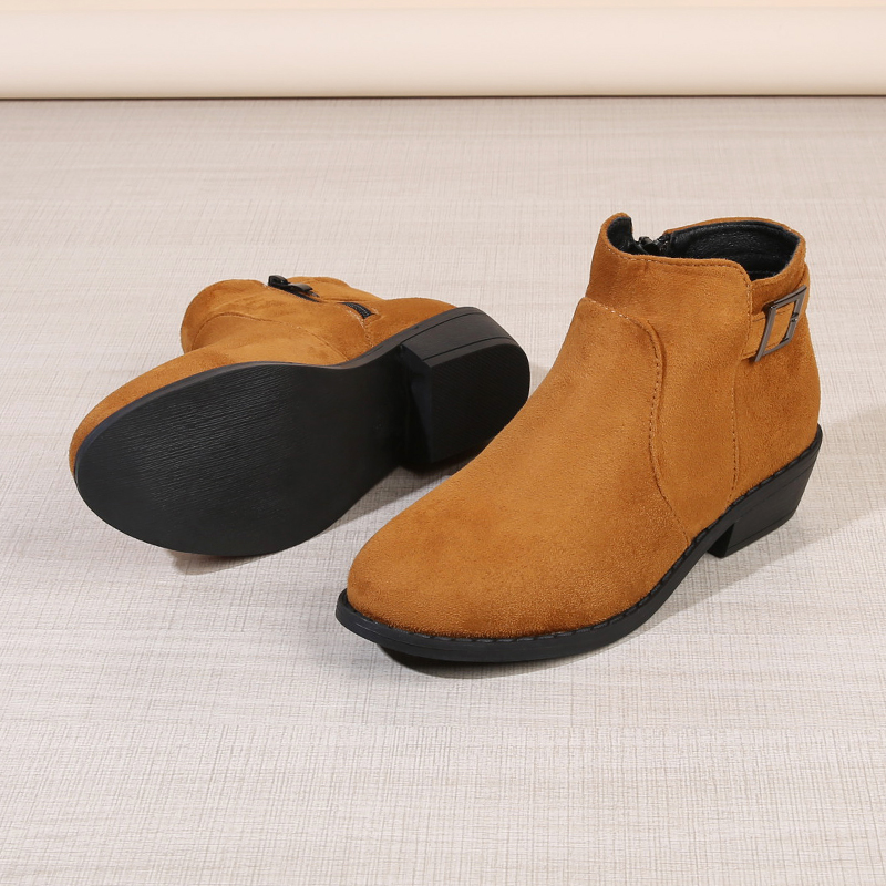 Botas de tacón cuadrado con pu - Ethnic Styling Tips reseña y precio