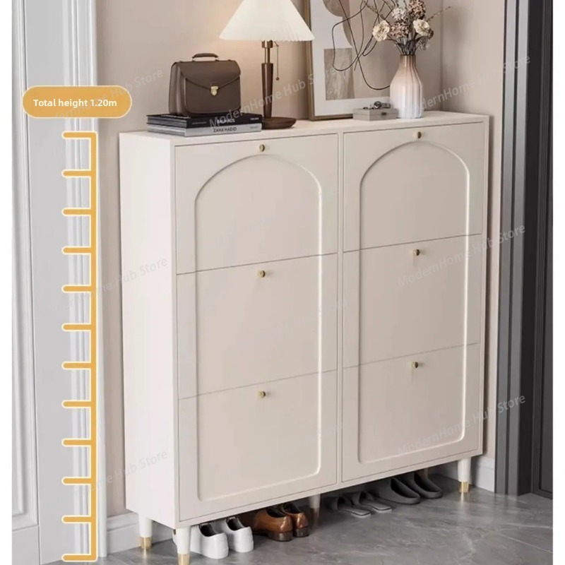 Mueble zapatero estilo crema,  - Ethnic Styling Tips reseña y precio