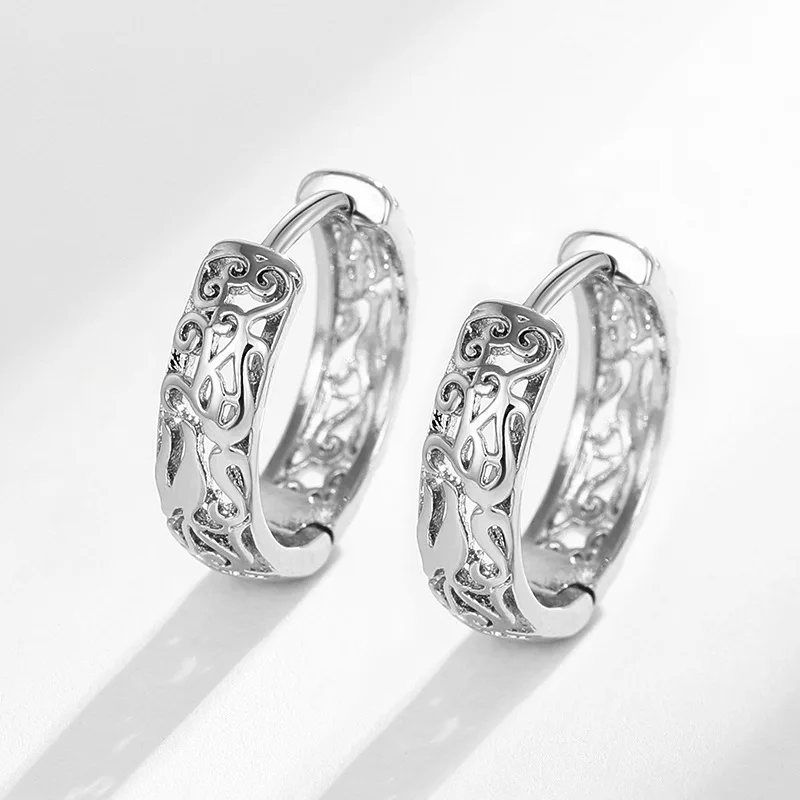 Pendientes de diseño hueco eur - Ethnic Wear Fashion Designer reseña y precio