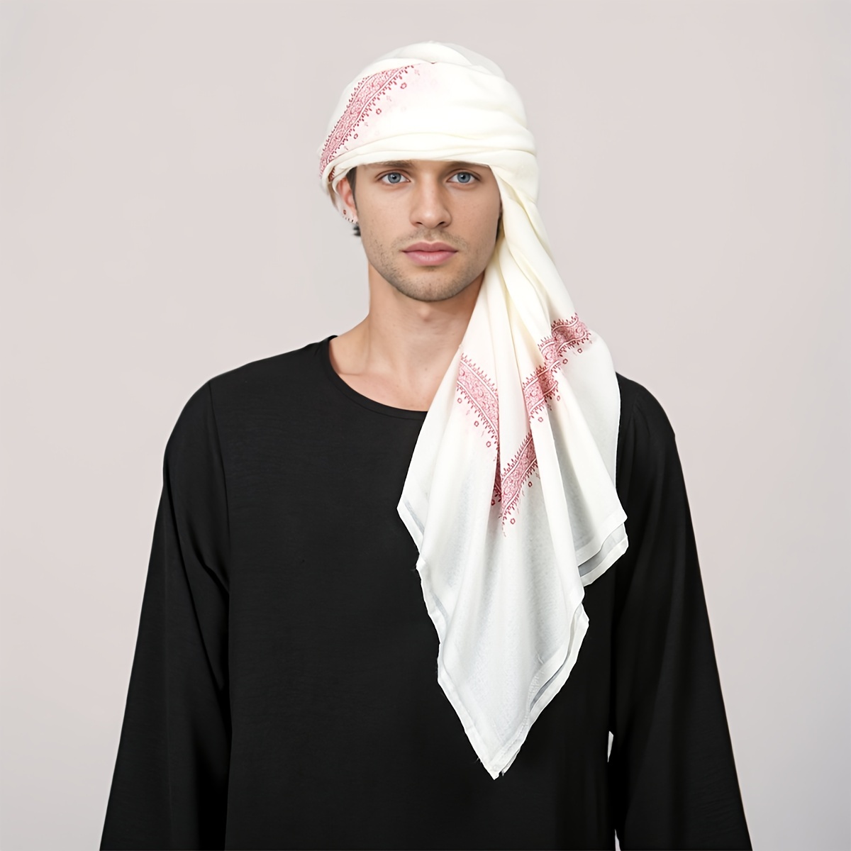 Pañuelo para la Cabeza con Est - Fashion Ethnic Wear For Men reseña y precio