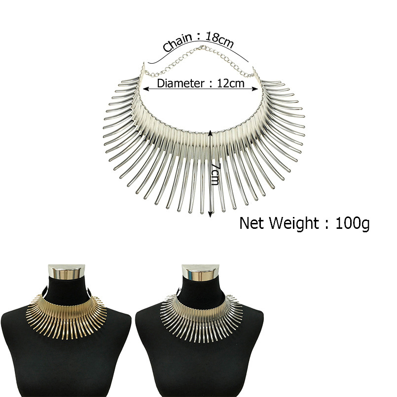 ABQR Collar africano grande pa - Ethnic Style reseña y precio