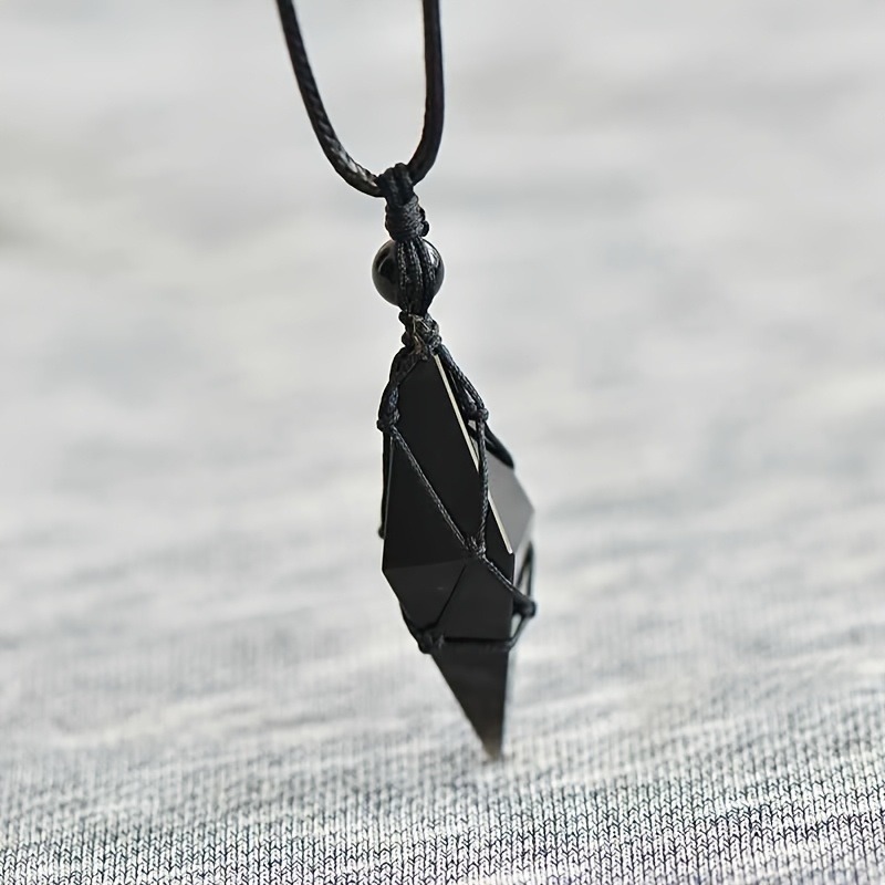 Collar con Colgante de Cristal - Fashion Ethnic Wear For Men reseña y precio