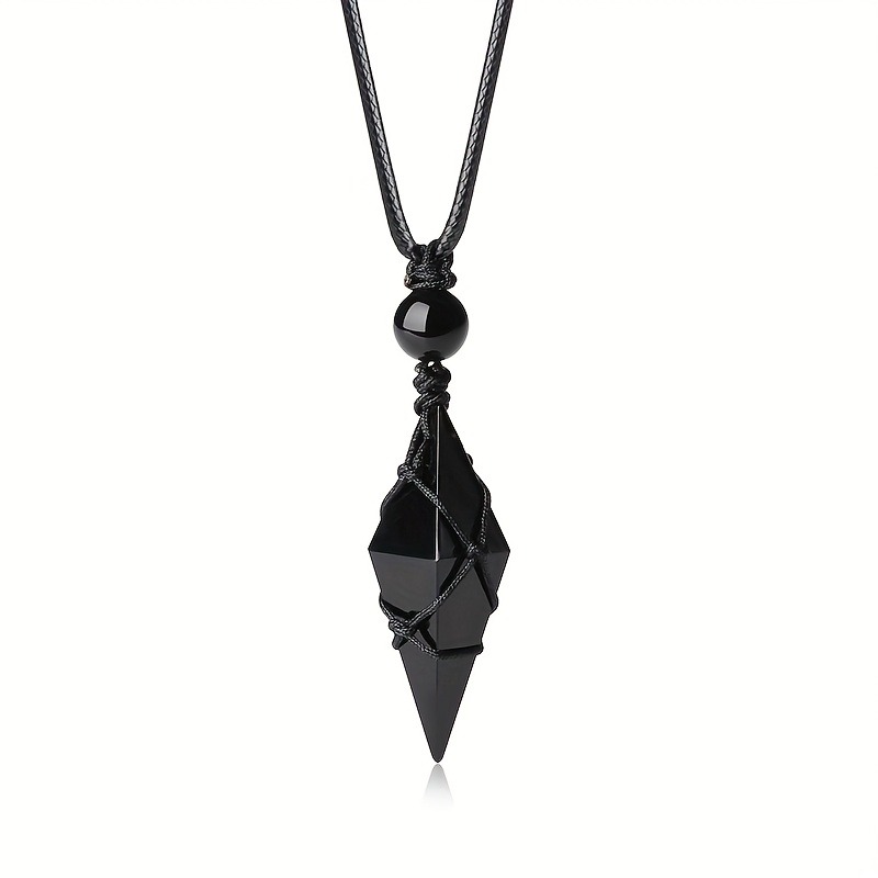 Collar con Colgante de Cristal - Fashion Ethnic Wear For Men reseña y precio