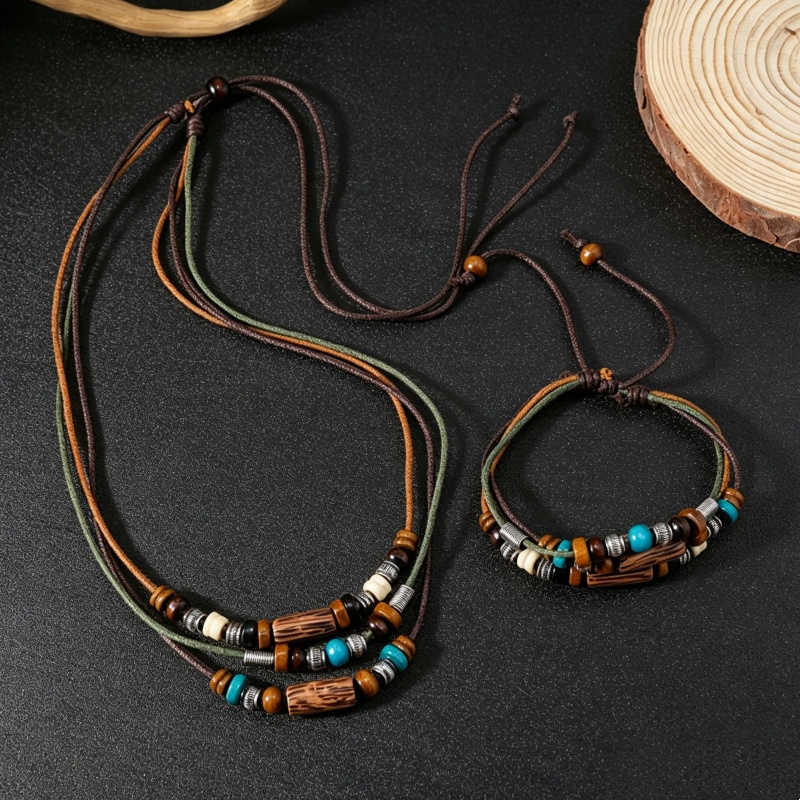 Conjunto de Joyería Vintage de - Fashion Ethnic Wear For Men reseña y precio