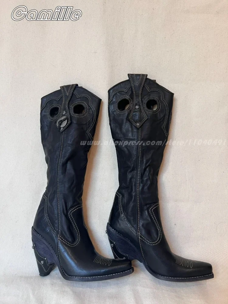 2025 Botas sexy plisadas que c - Ethnic Fashion In reseña y precio