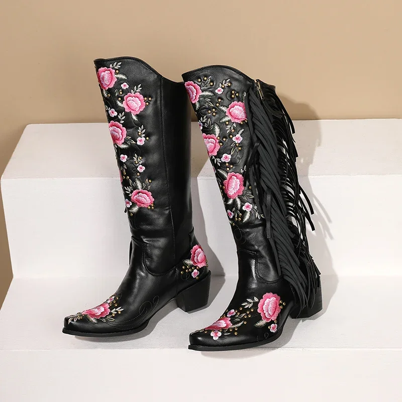 Botas hasta la rodilla occiden - Ethnic Fashion In reseña y precio