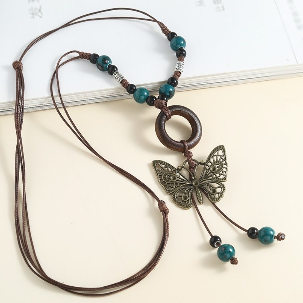 Colgante de mariposa de estilo - Ethnic Wear Fashion Designer reseña y precio