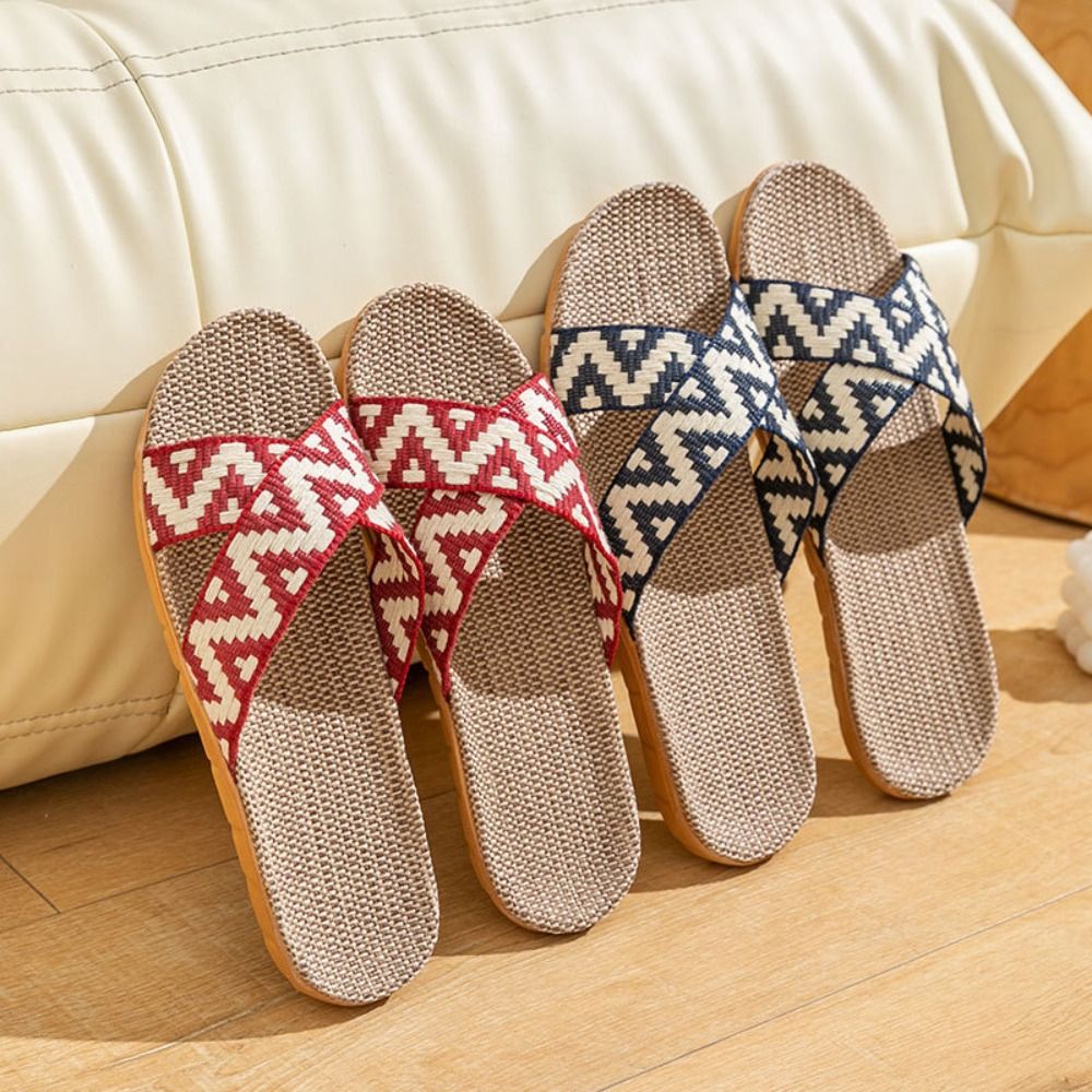 Pantuflas de Lino de Estilo Ét - Ethnic Style reseña y precio